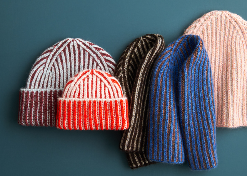 Two-Color Brioche Hat | Purl Soho