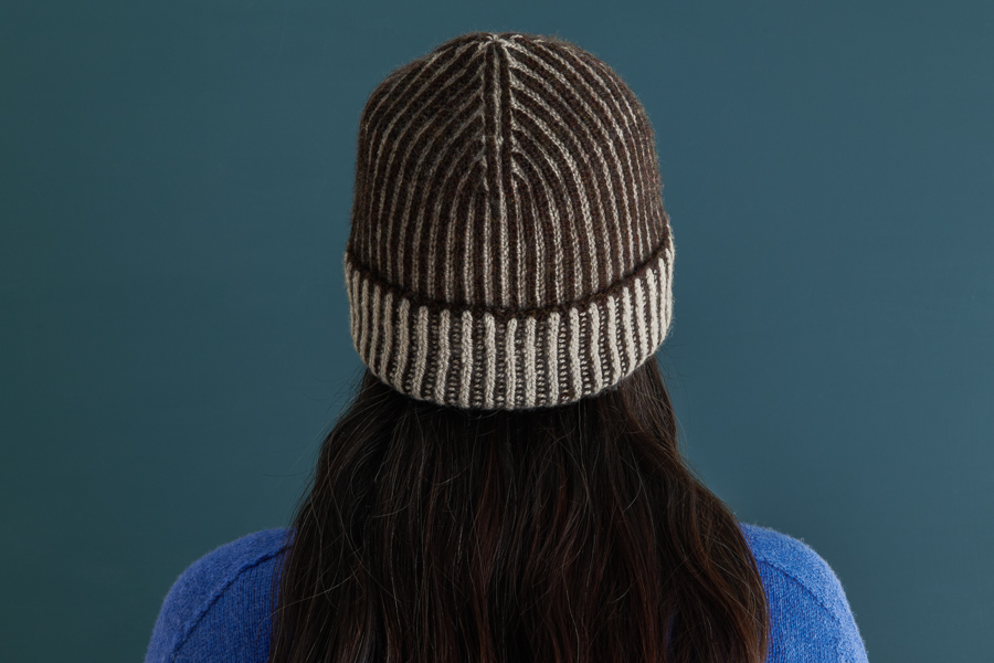 Two-Color Brioche Hat | Purl Soho