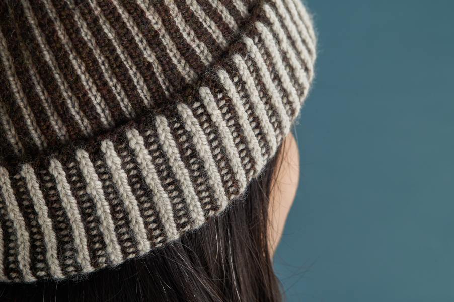 Two-Color Brioche Hat | Purl Soho
