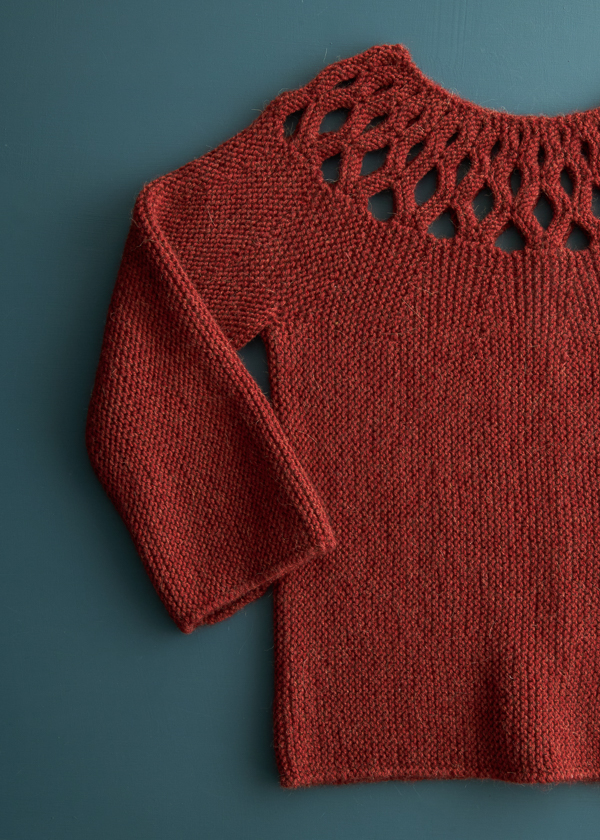 Ainur Berkimbay For Purl Soho: Aperture Pullover | Purl Soho