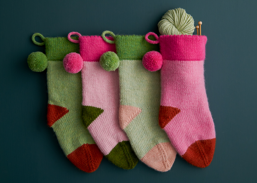 Sugar Plum Knit Stocking | Purl Soho