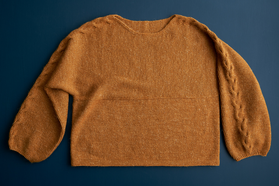 Océane LM For Purl Soho: Tidemark Pullover | Purl Soho