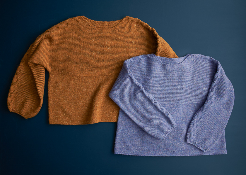 Océane LM For Purl Soho: Tidemark Pullover | Purl Soho