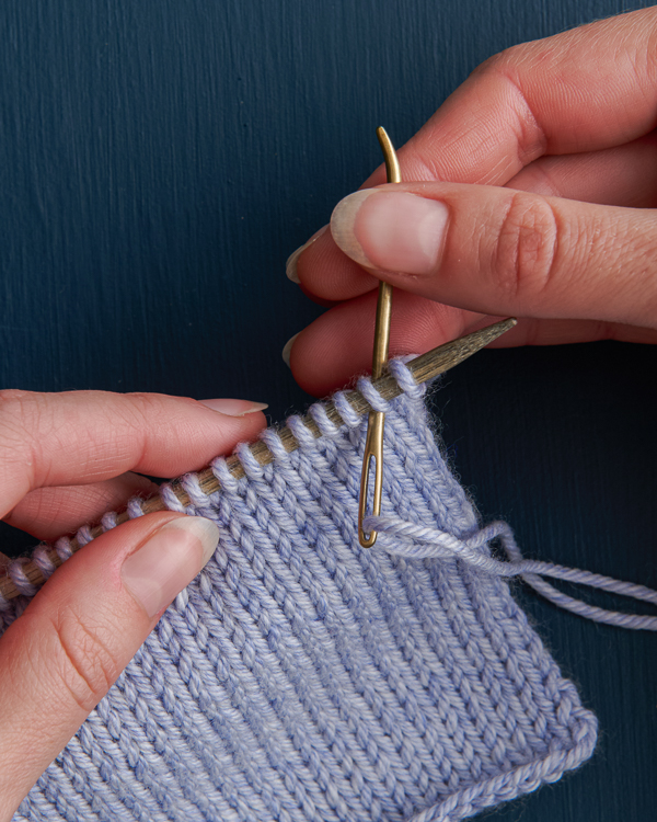 Long Tail Bind Off | Purl Soho