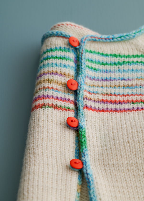Painted Yoke Cardigan | Purl Soho