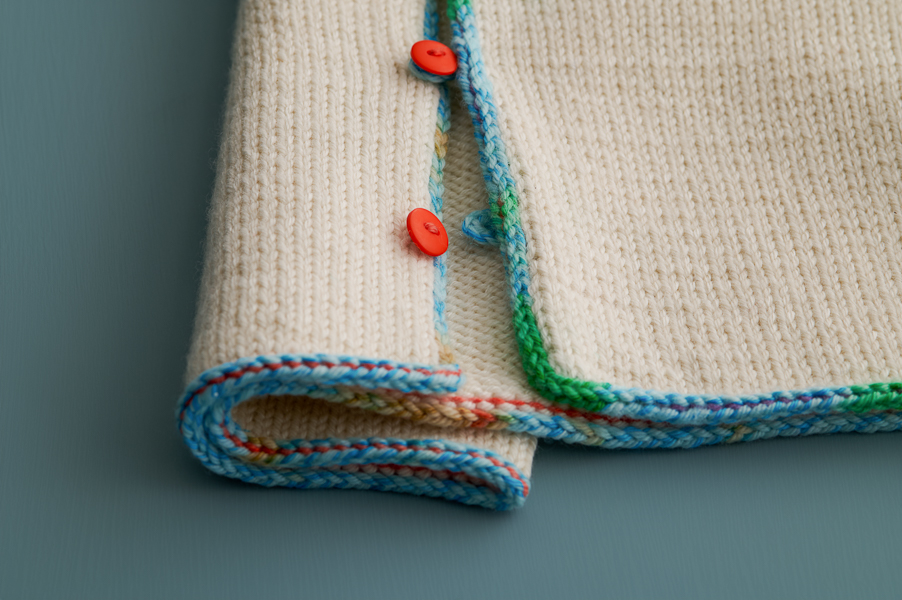 Painted Yoke Cardigan | Purl Soho