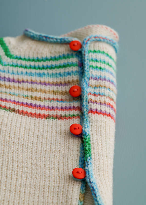 Painted Yoke Cardigan | Purl Soho