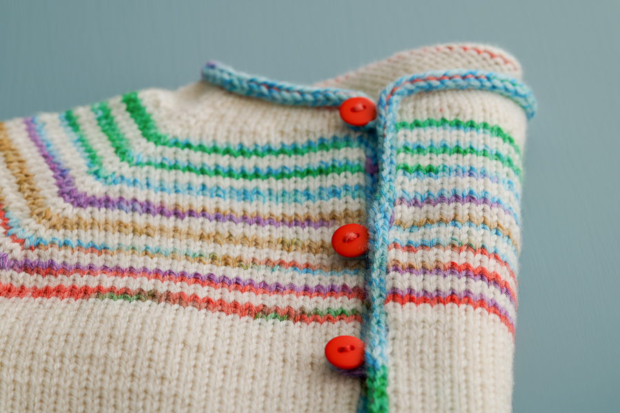 Painted Yoke Cardigan | Purl Soho