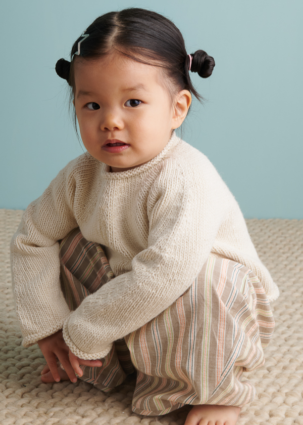8-Spoke Yoke Pullover for Babies + Toddlers | Purl Soho