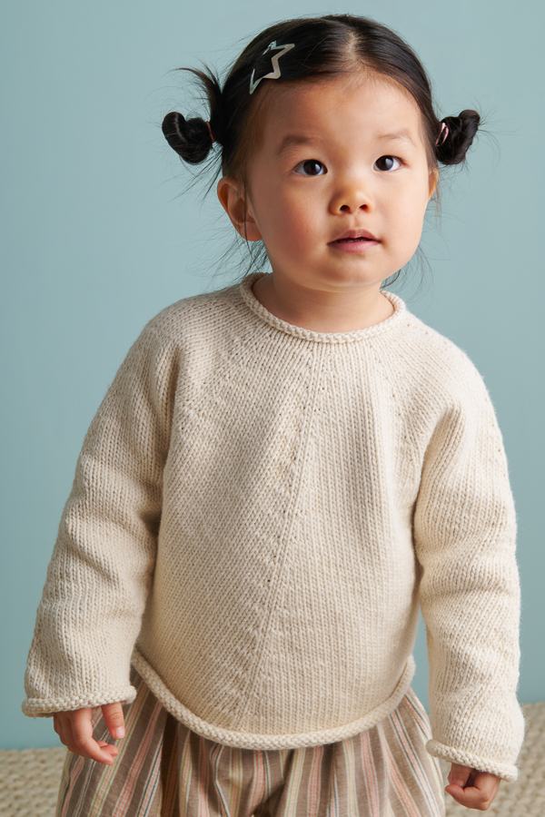 8-Spoke Yoke Pullover for Babies + Toddlers | Purl Soho