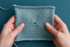 Horizontal One-Row Buttonhole knitting tutorial