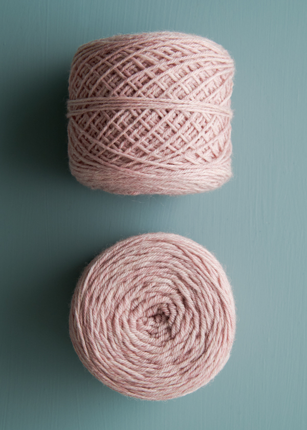 Ainur Berkimbay for Purl Soho: Pinwheel Baby Romper in Stormy Superwash Sock | Purl Soho