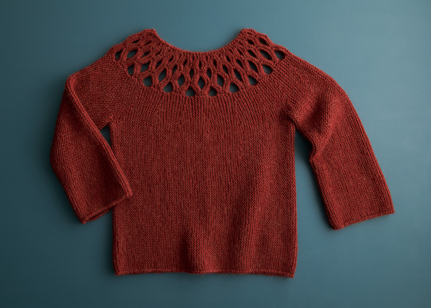 Ainur Berkimbay For Purl Soho: Aperture Pullover | Purl Soho