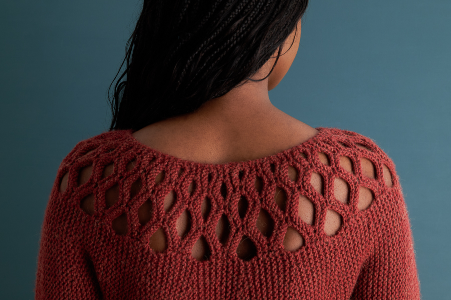 Ainur Berkimbay For Purl Soho: Aperture Pullover | Purl Soho