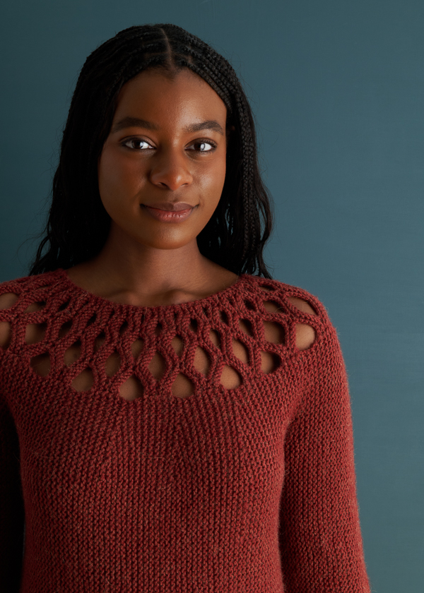 Ainur Berkimbay For Purl Soho: Aperture Pullover | Purl Soho
