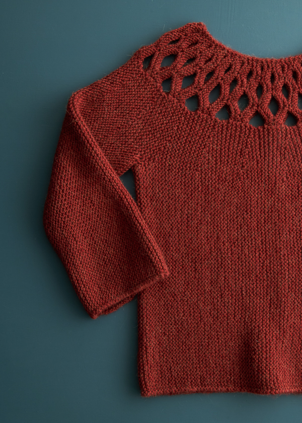 Ainur Berkimbay For Purl Soho: Aperture Pullover | Purl Soho