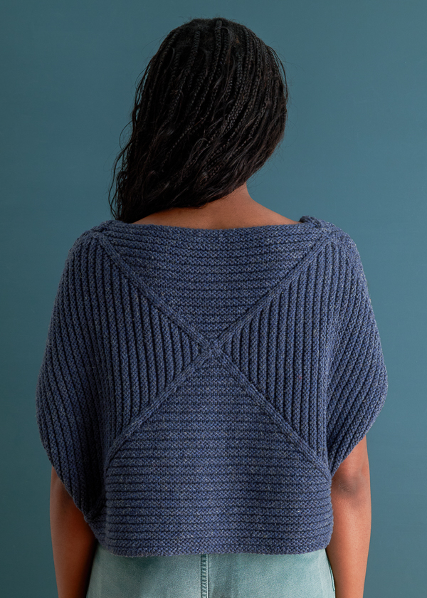 Ainur Berkimbay For Purl Soho: Center Point Popover in June Worsted | Purl Soho