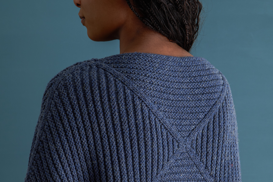 Ainur Berkimbay For Purl Soho: Center Point Popover in June Worsted | Purl Soho