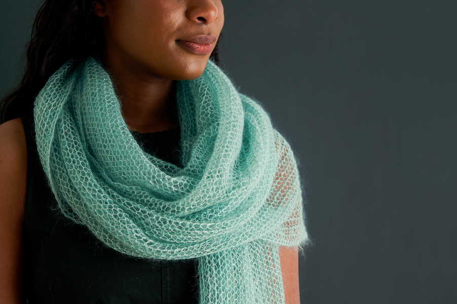 Open Air Wrap In Tussock | Purl Soho