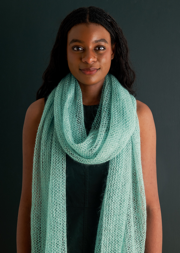 Open Air Wrap In Tussock | Purl Soho