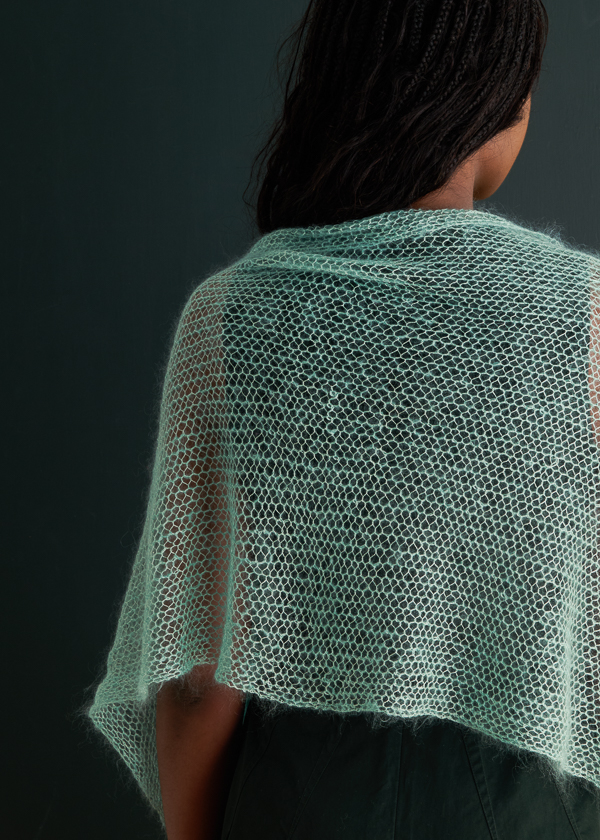 Open Air Wrap In Tussock | Purl Soho
