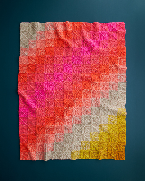 Mitered Corner Blanket | Purl Soho