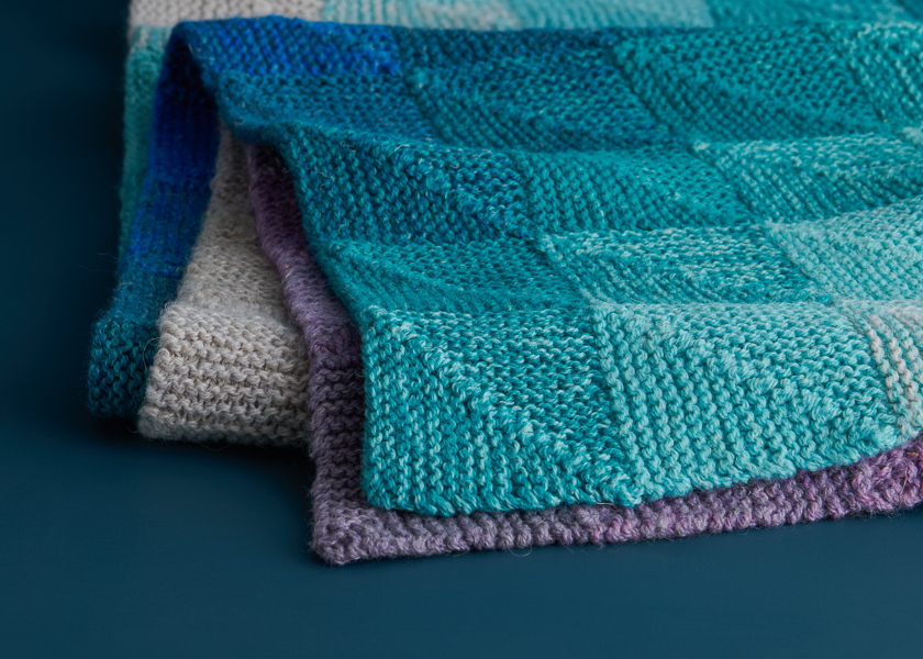 Mitered Corner Blanket | Purl Soho