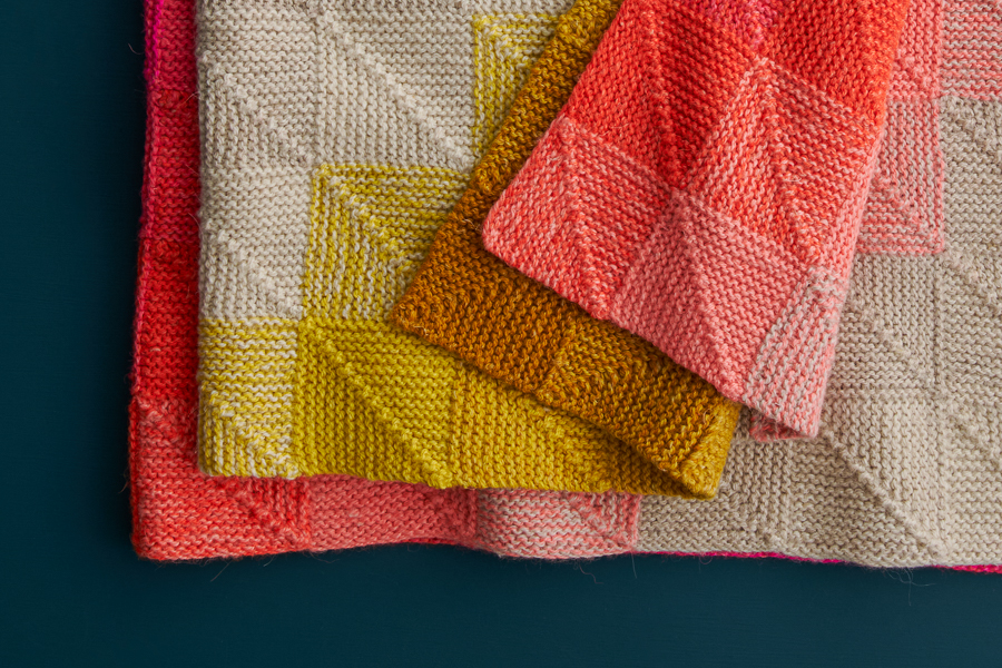 Mitered Corner Blanket | Purl Soho