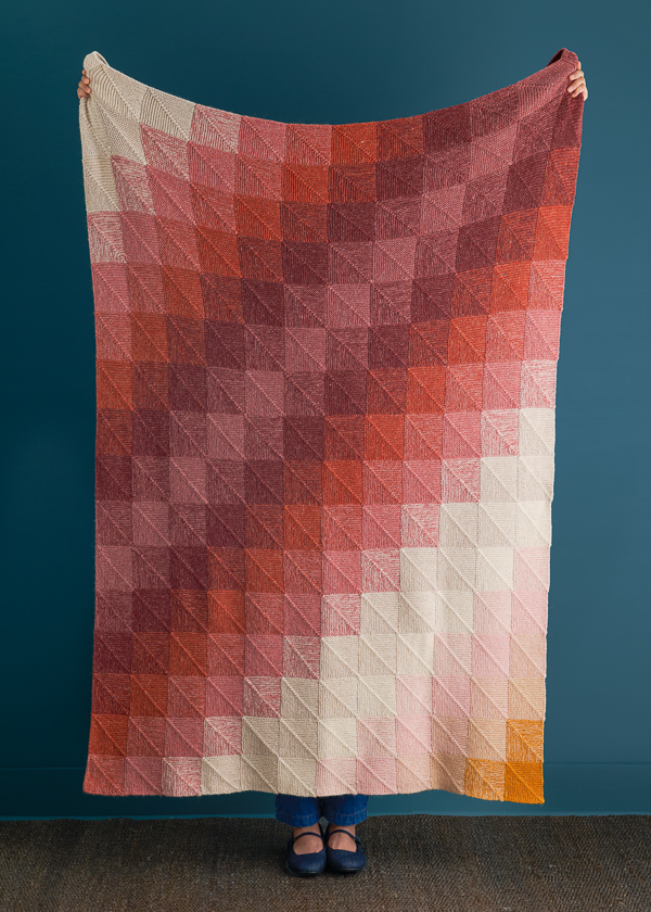 Mitered Corner Blanket | Purl Soho