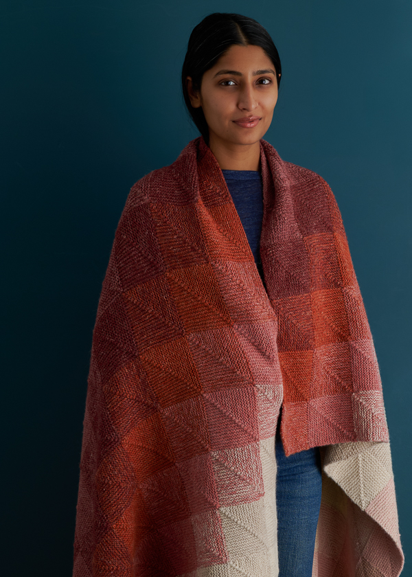 Mitered Corner Blanket | Purl Soho