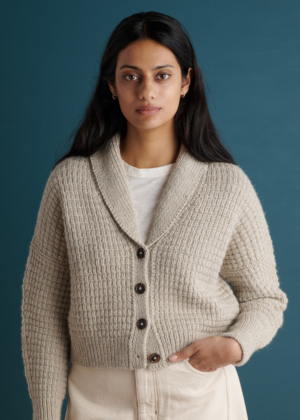 Norah Gaughan for Purl Soho: Juniper Cardigan | Purl Soho