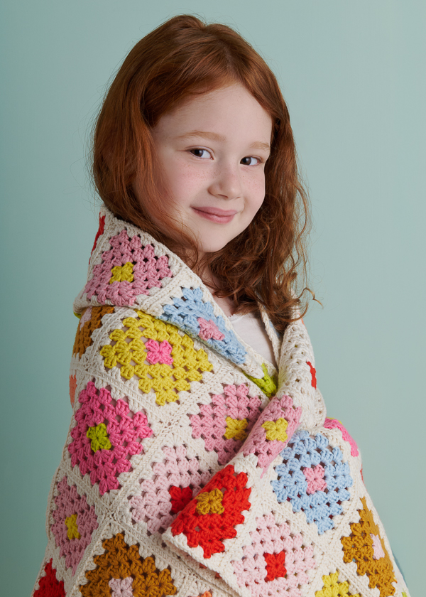 Sunny Day Granny Square Blanket | Purl Soho