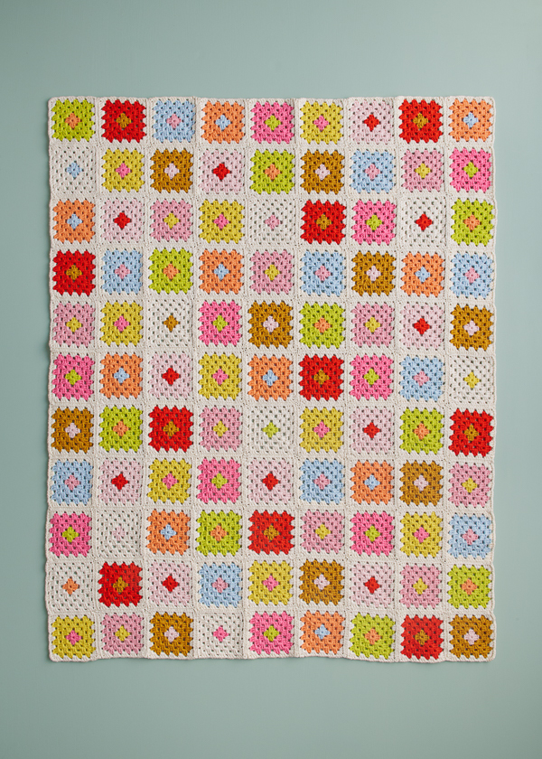 Sunny Day Granny Square Blanket | Purl Soho