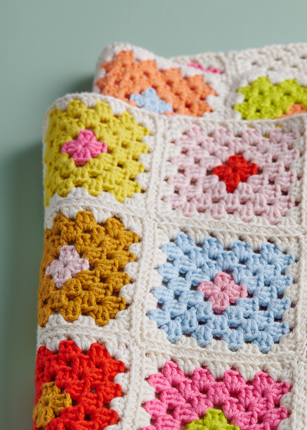 Sunny Day Granny Square Blanket | Purl Soho