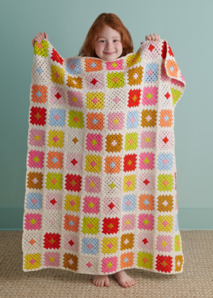 Sunny Day Granny Square Blanket | Purl Soho