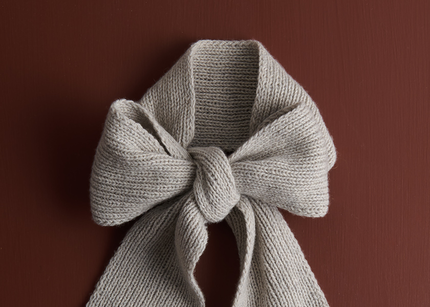 Tied With A Bow Scarf | Purl Soho