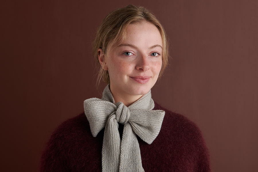 Tied With A Bow Scarf | Purl Soho