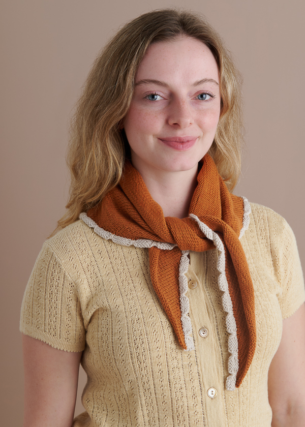 Scallop Edge Bandana | Purl Soho
