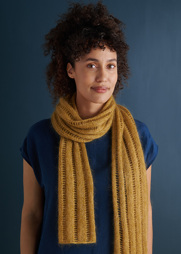 Lace Columns Wrap | Purl Soho