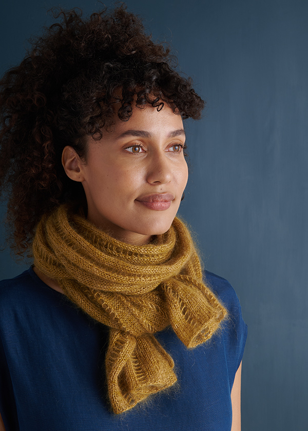 Lace Columns Wrap | Purl Soho