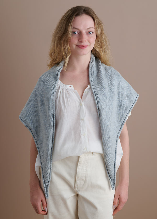 True Knit Shawl in June Worsted | Purl Soho
