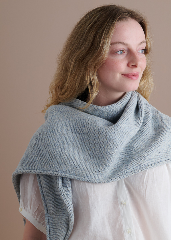 True Knit Shawl in June Worsted | Purl Soho