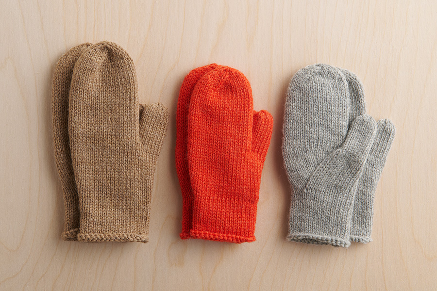 Arched Gusset Mittens In Knitting Yarn DK | Purl Soho