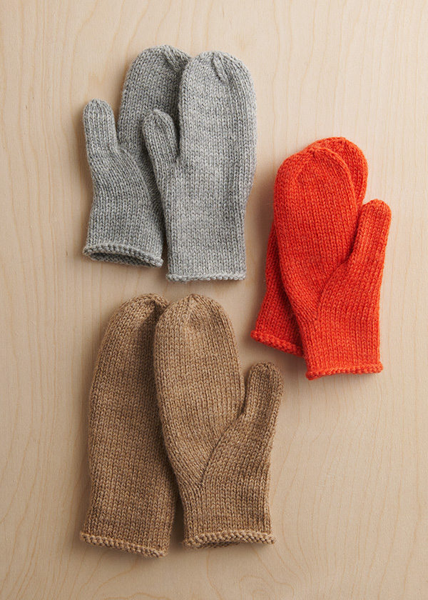 Arched Gusset Mittens In Knitting Yarn DK | Purl Soho