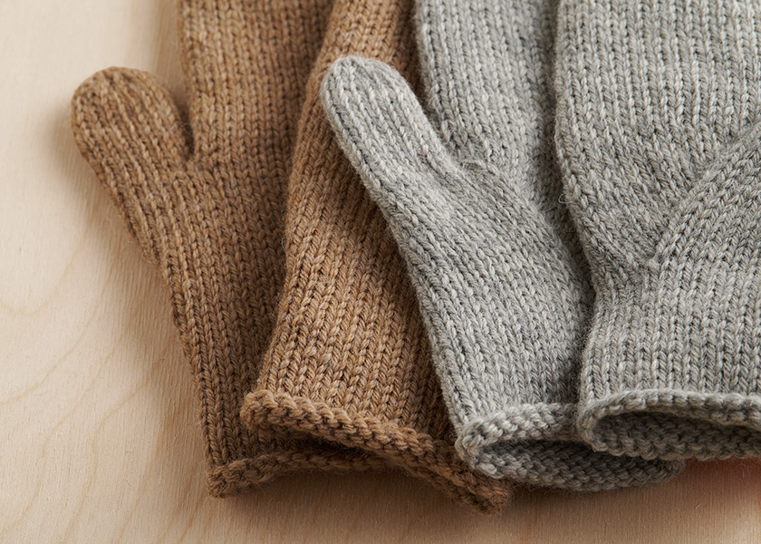 Arched Gusset Mittens In Knitting Yarn DK | Purl Soho