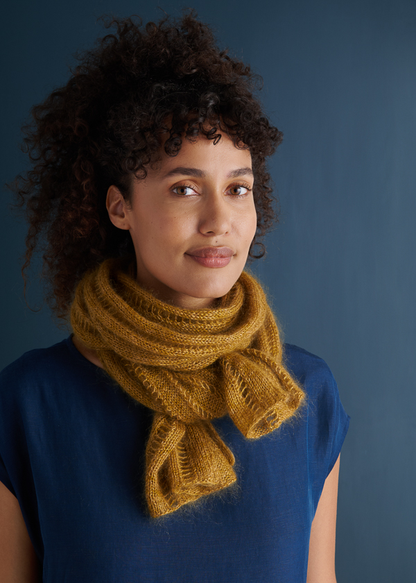 Lace Columns Wrap | Purl Soho
