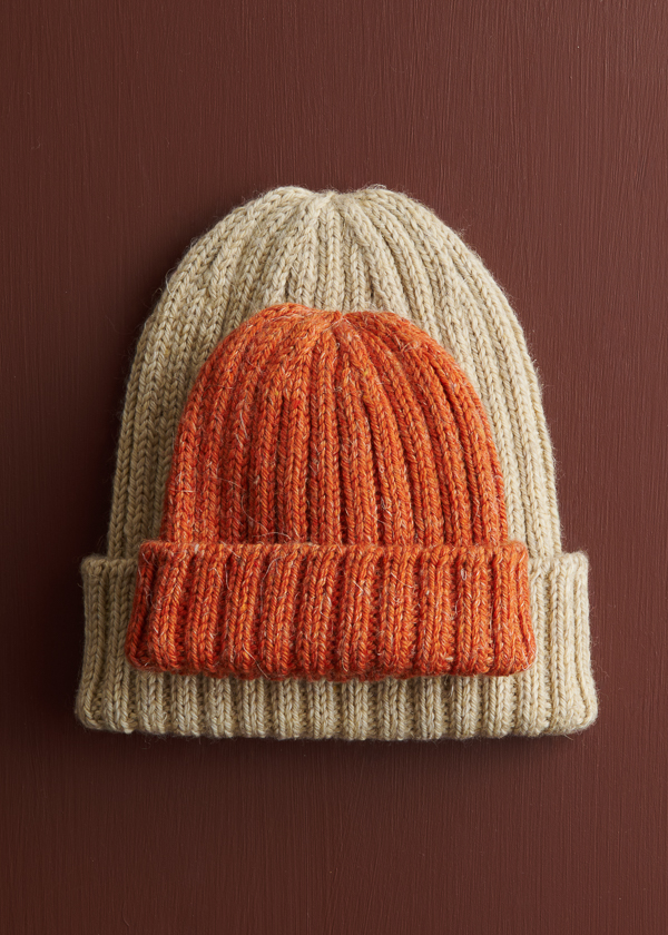 Lovely Ribbed Hat in Ochre | Purl Soho