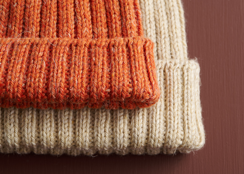 Lovely Ribbed Hat in Ochre | Purl Soho
